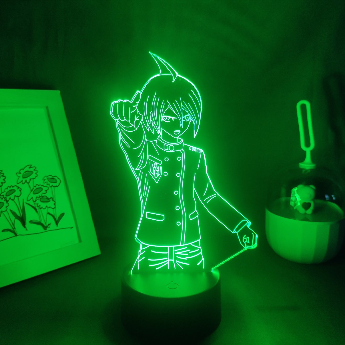 Danganronpa V3 Figure Saihara Shuichi 3D Lamps