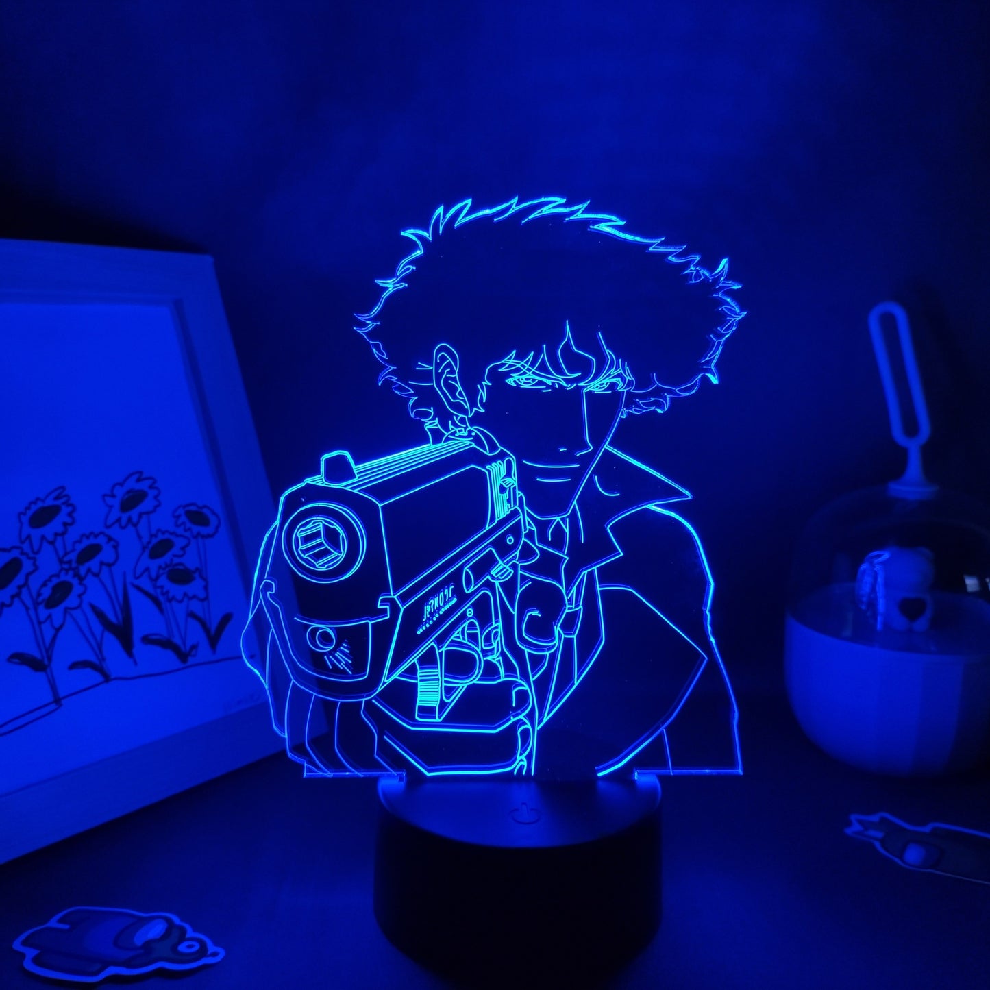 Cowboy Bebop Spike Spiegel 3D Led Night Light