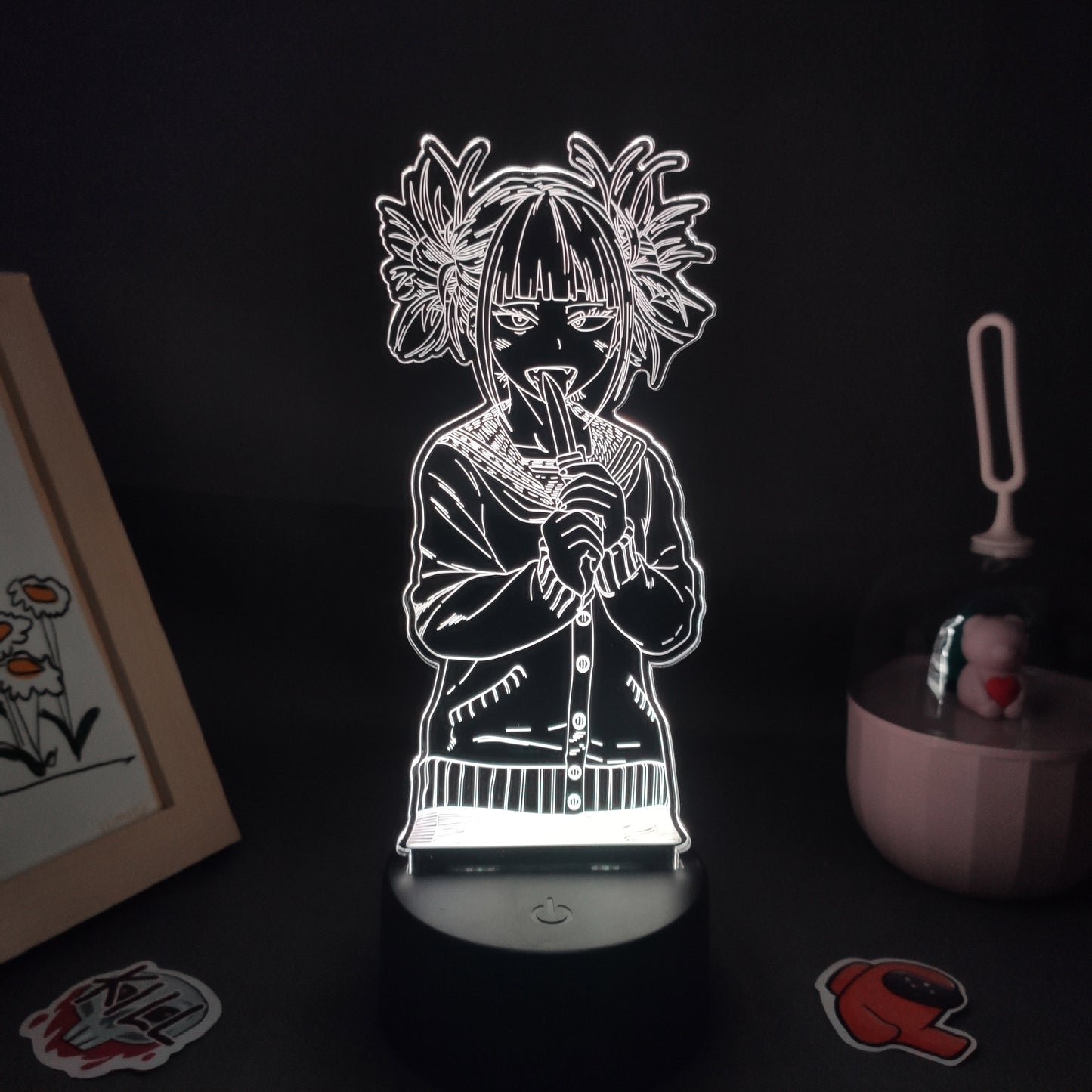 Figure Toga Himiko 3D Led Night Lights