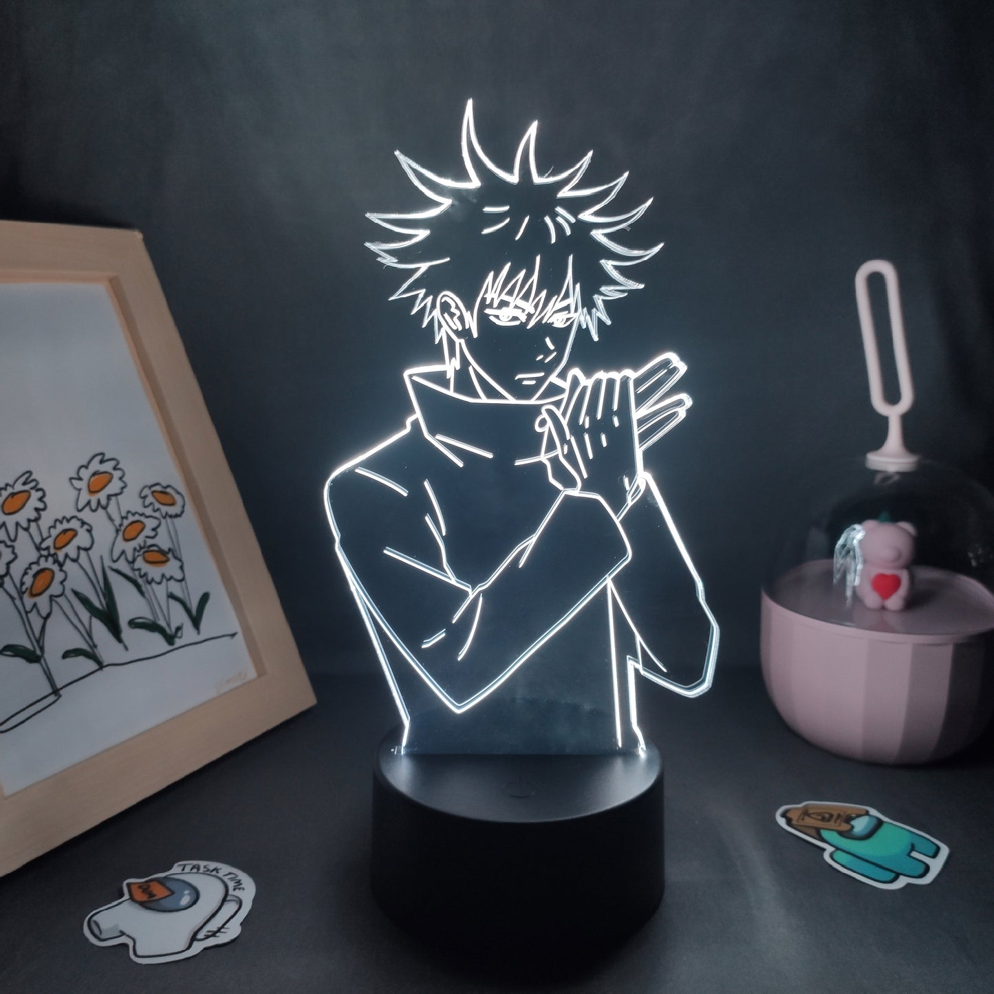 Jujutsu Kaisen Figure Megumi Fushiguro 3D LED Lamp