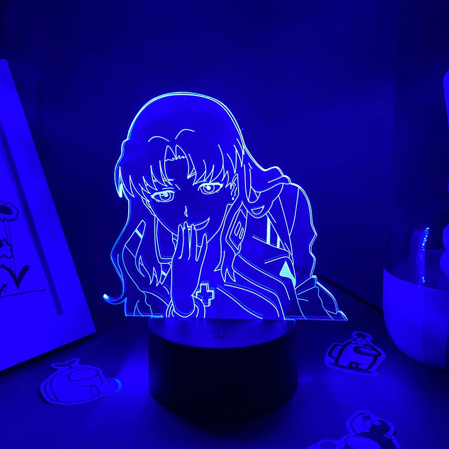 Figure Captain Misato Katsuragi 3D Night Light