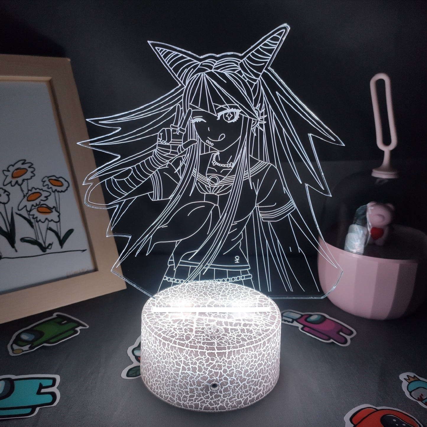 Danganronpa Led Figures Ibuki Mioda Night Lights