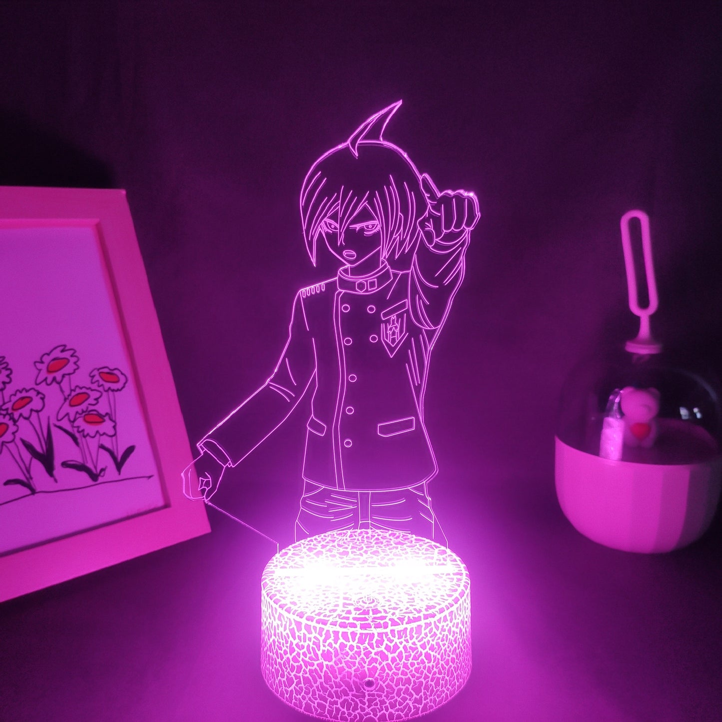 Danganronpa V3 Figure Saihara Shuichi 3D Lamps