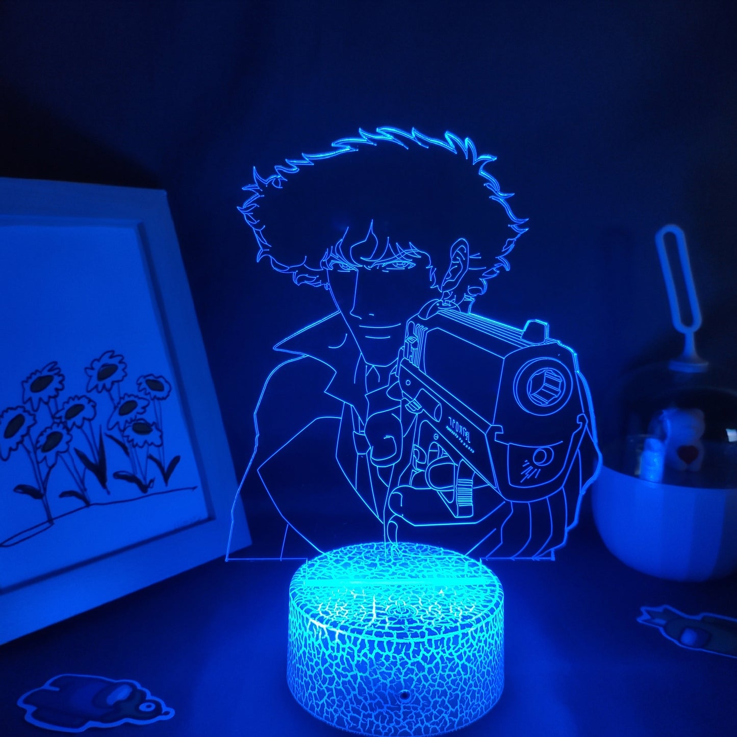 Cowboy Bebop Spike Spiegel 3D Led Night Light