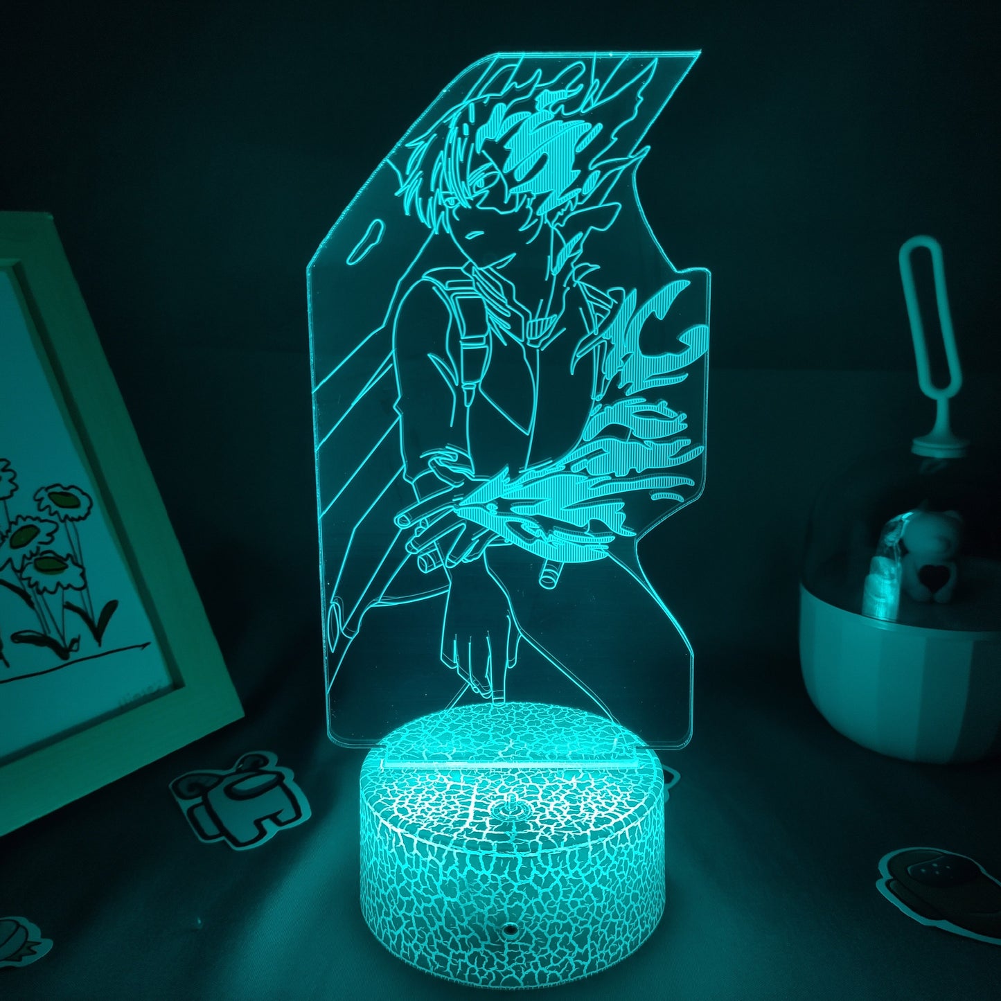 My Hero Academia Figure 3D Lava Lamp