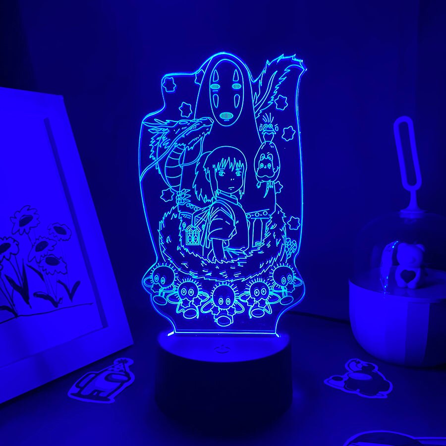 Spirited Away White Dragon Led Night Lights