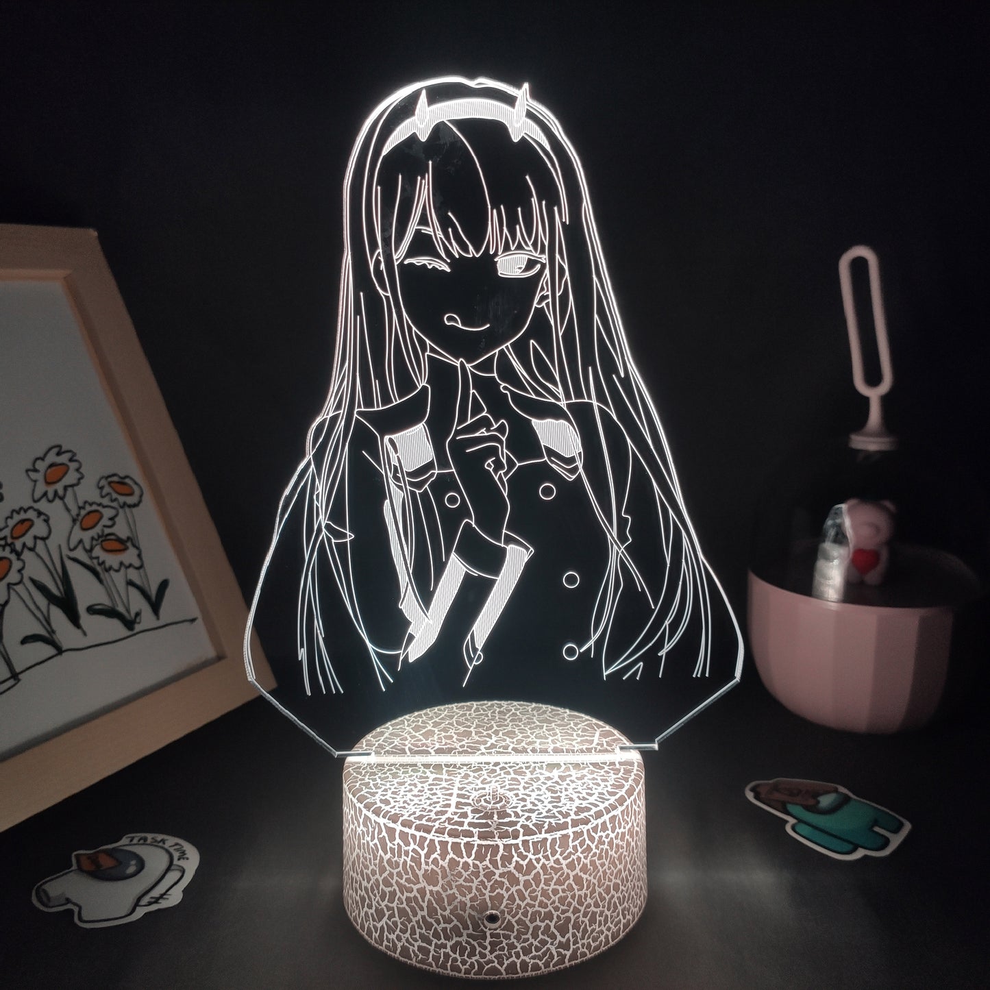 Darling In The Franxx Figure Zero Two Lamps