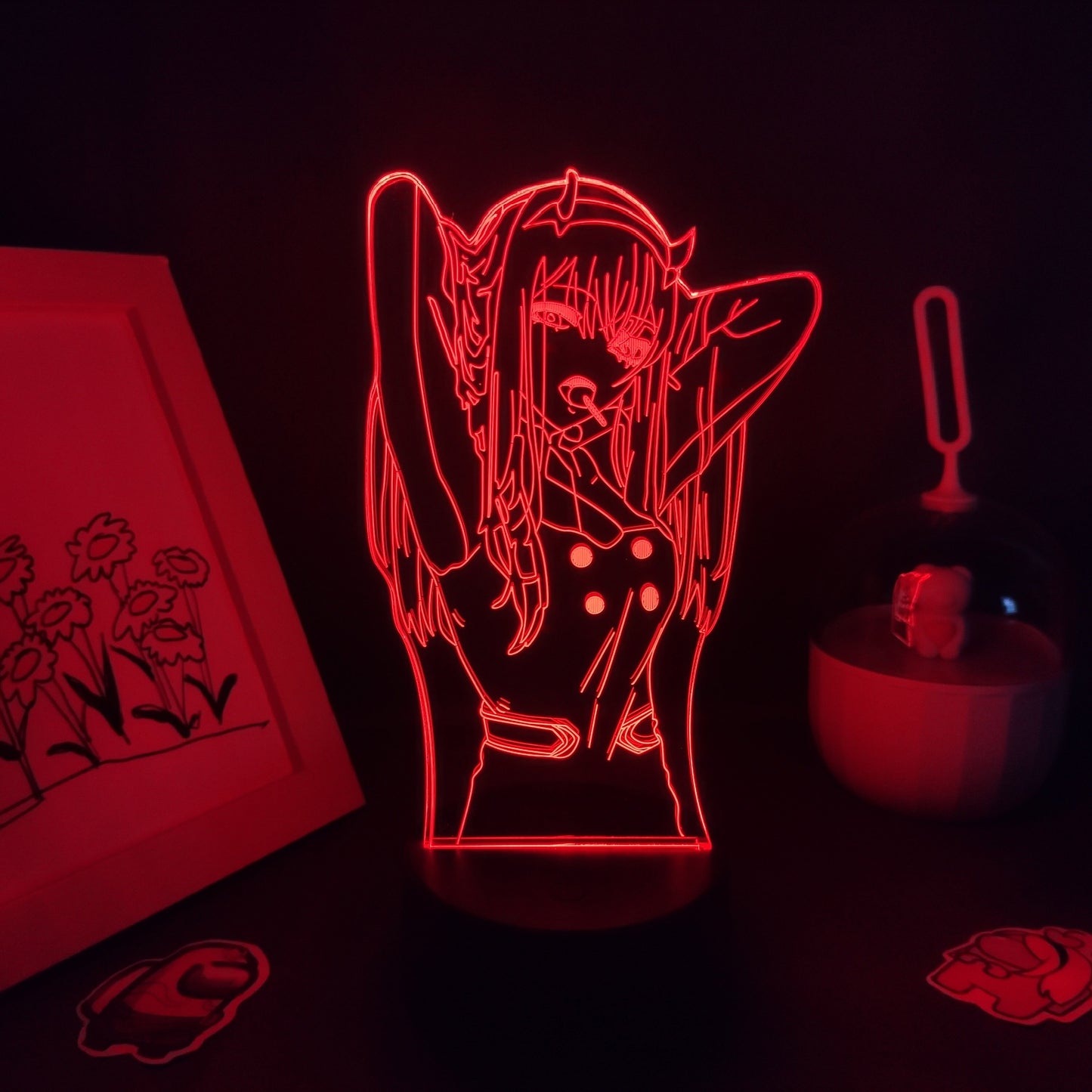 Darling In The Franxx Figure Zero Two LED Lamp