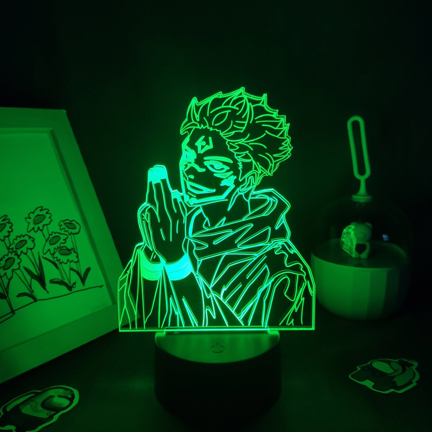 Jujutsu Kaisen Yuji Itadori Ryomen Sukuna Lamp