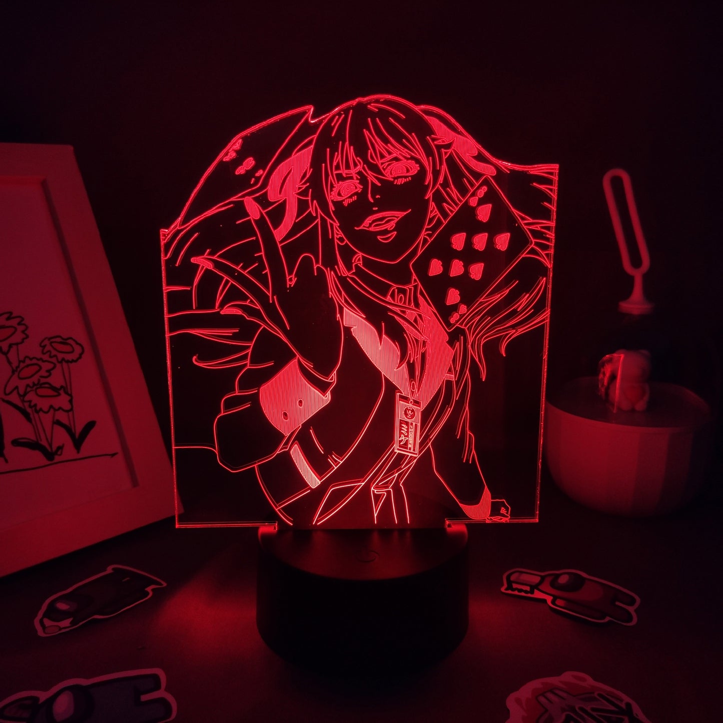 Kakegurui Figure Jabami Yumeko 3D Night Light