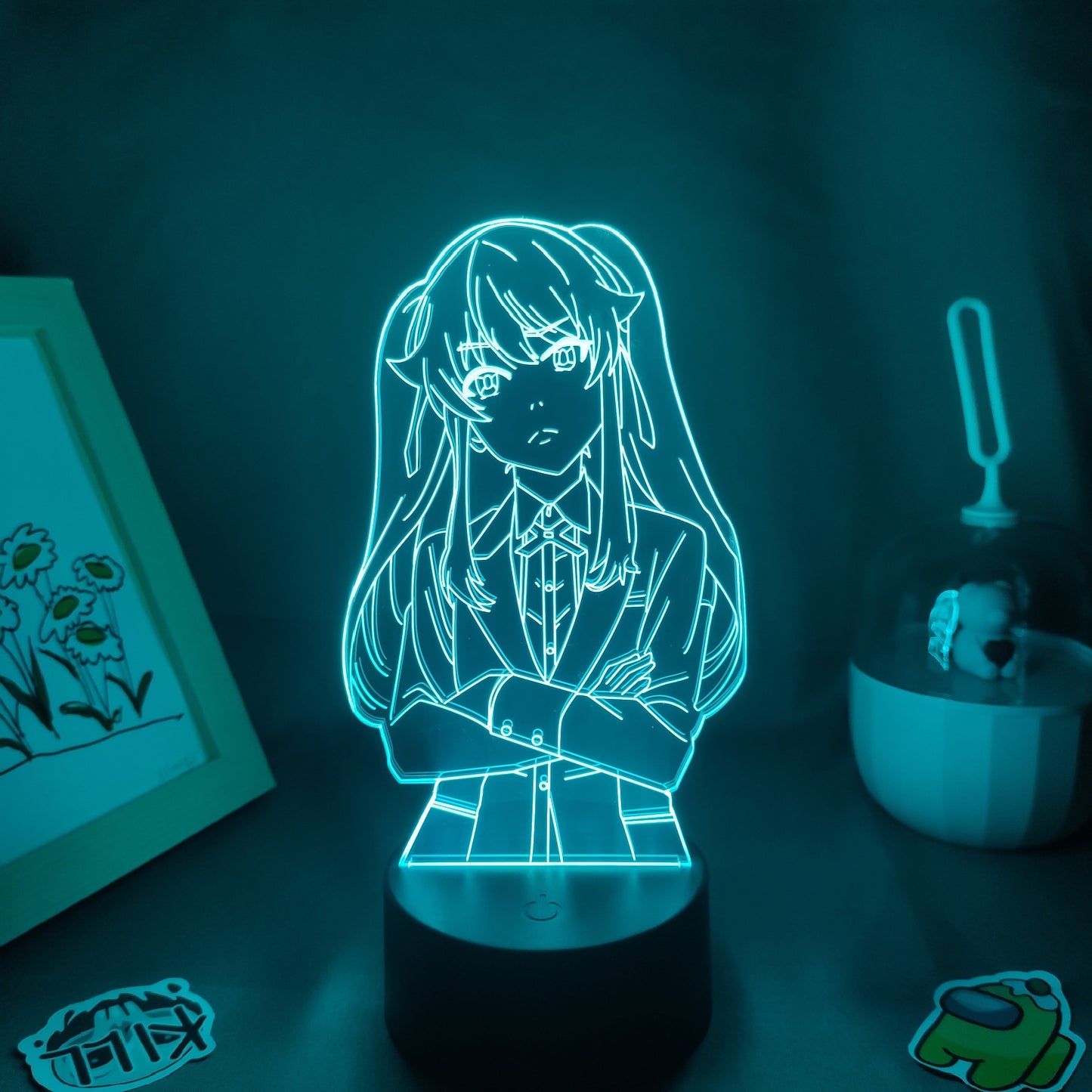 Kakegurui Figure Jabami Yumeko 3D Night Light