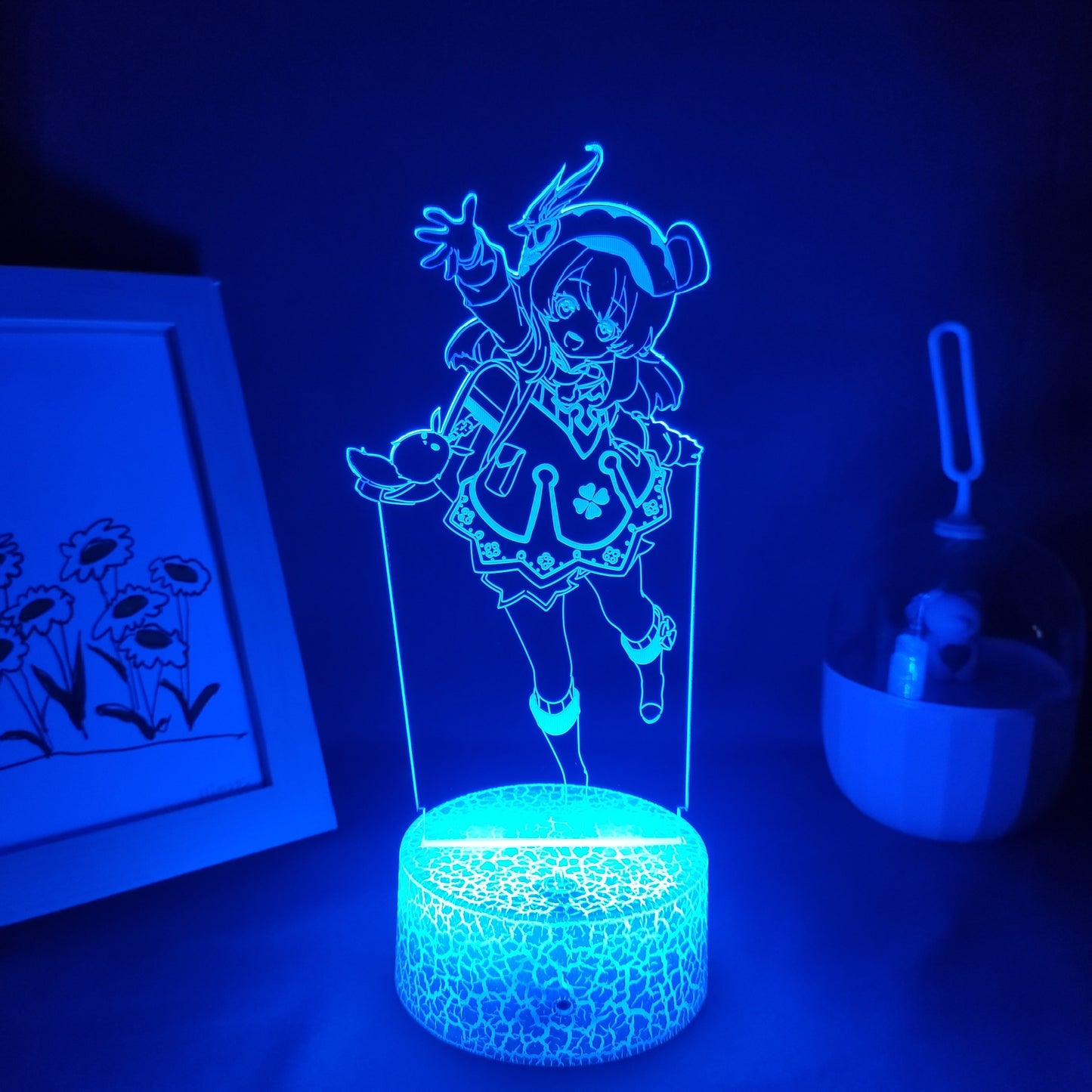 Genshin Impact Game Figure Klee 3D Lava Lamp