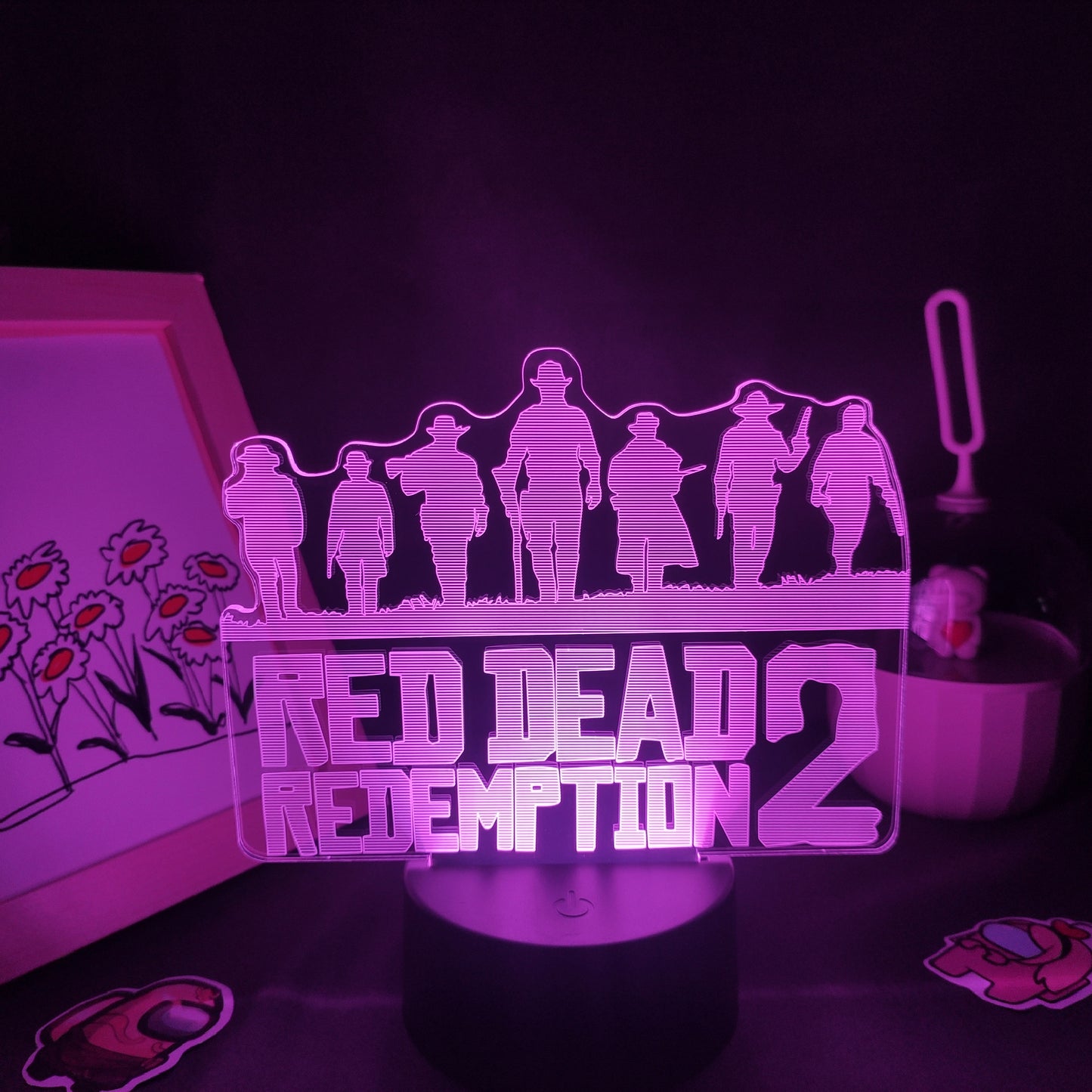 Red Dead Redemptions 2 Figure Arthur Morgan Lamps