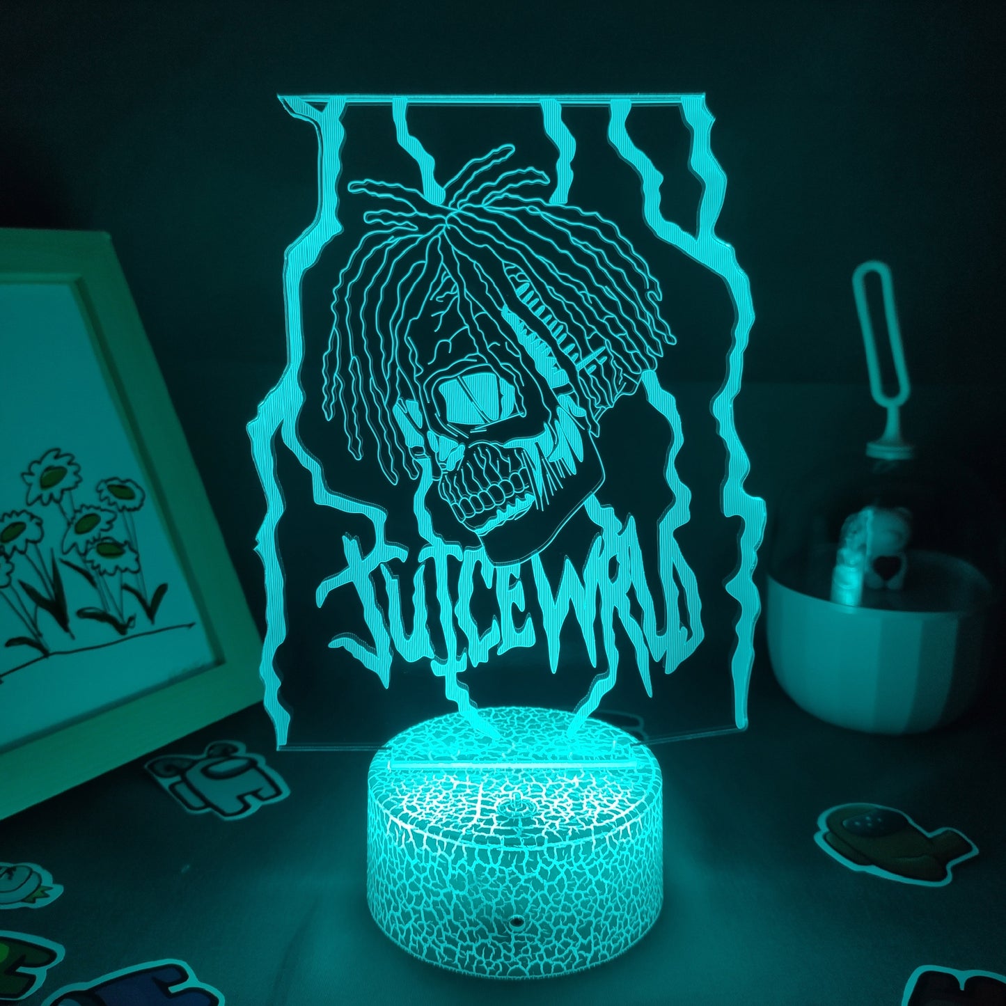 Juice WRLD RIP Hip Hop Lava Lamp