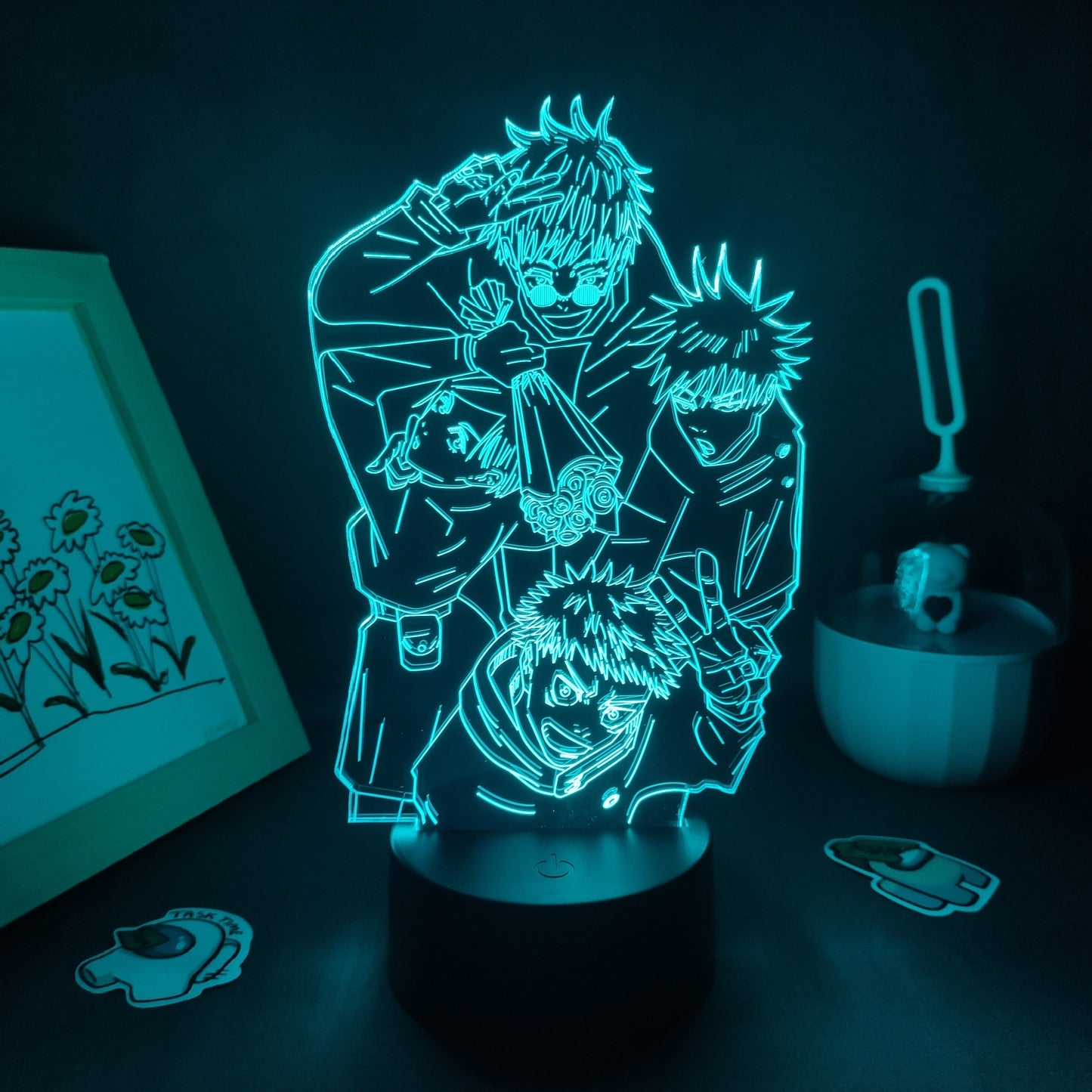 Jujutsu Kaisen Figure Yuji Itadori Gojo Satoru Team Lamps