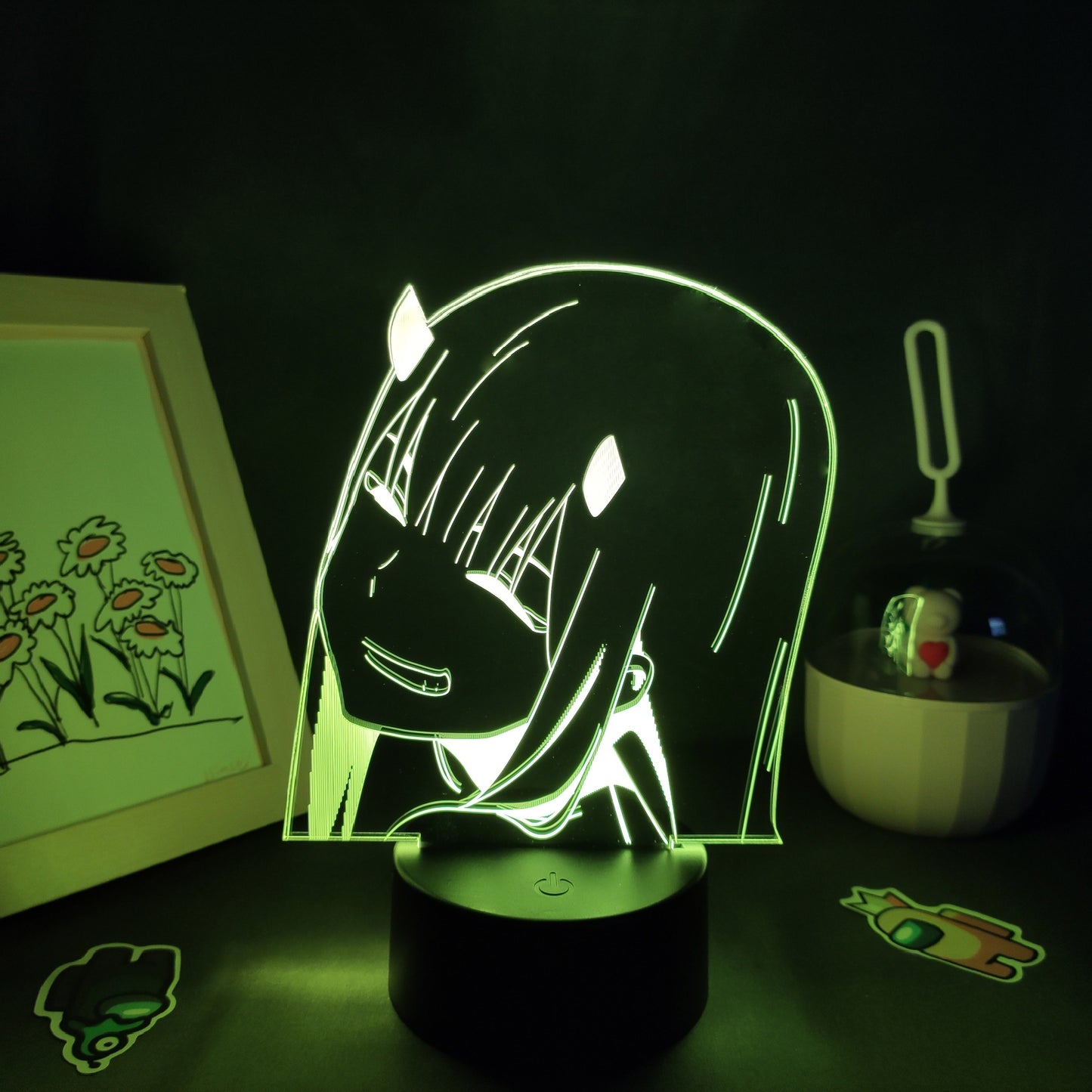 Darling In The Franxx Figure Zero Two Lamps