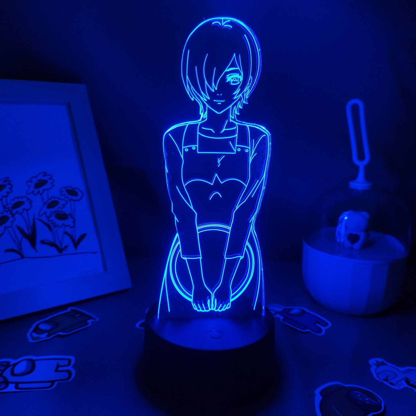 Tokyo Ghoul Touka Kirishima Figure 3D Night Lights