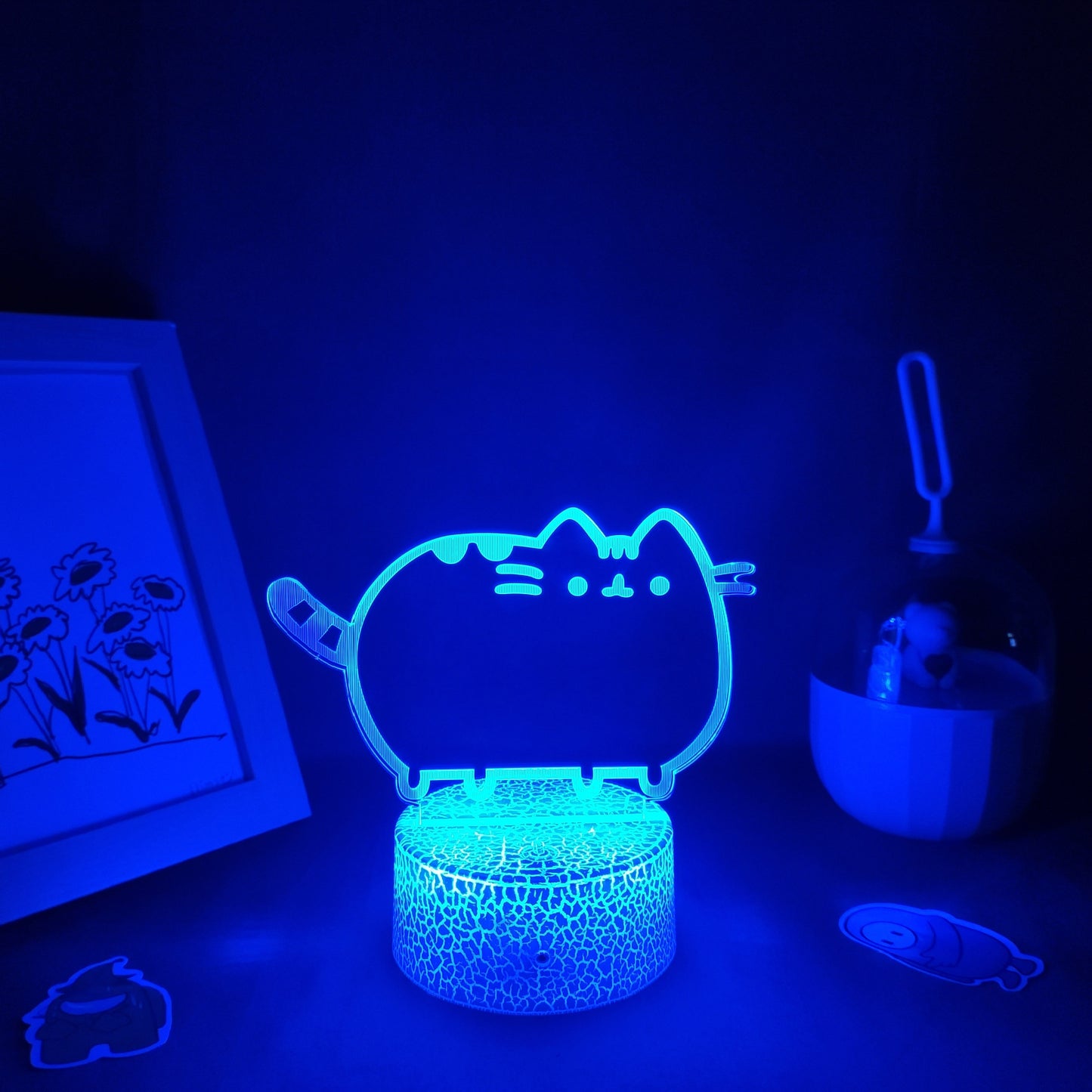 Cute Animal Cat Kitten 3D Lava Lamps