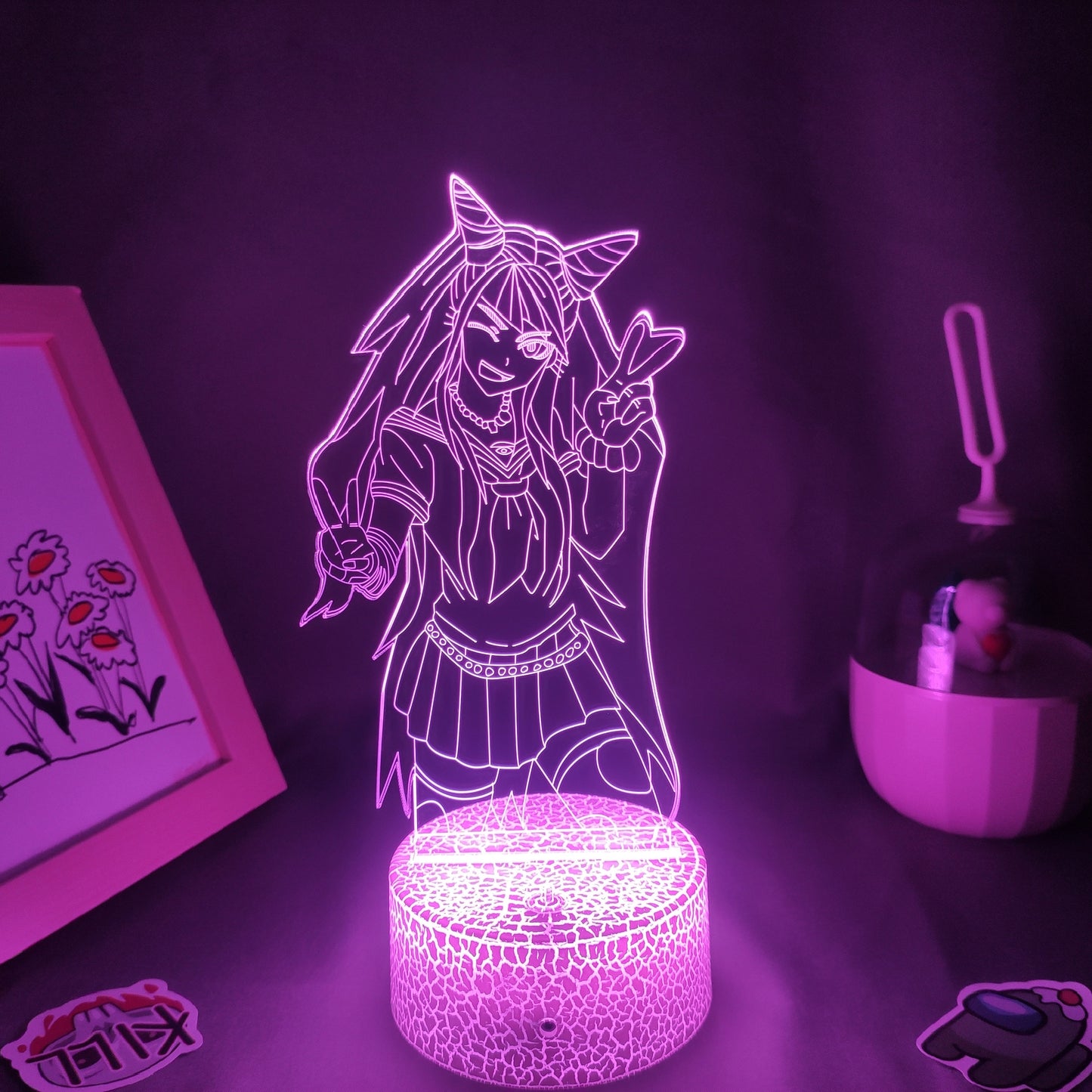 Danganronpa Figures Ibuki Mioda 3D Night Light