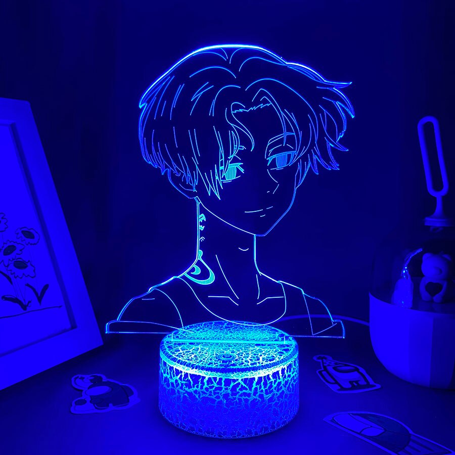 Tokyo Revengers Figure Adult Mikey 3D Lamp