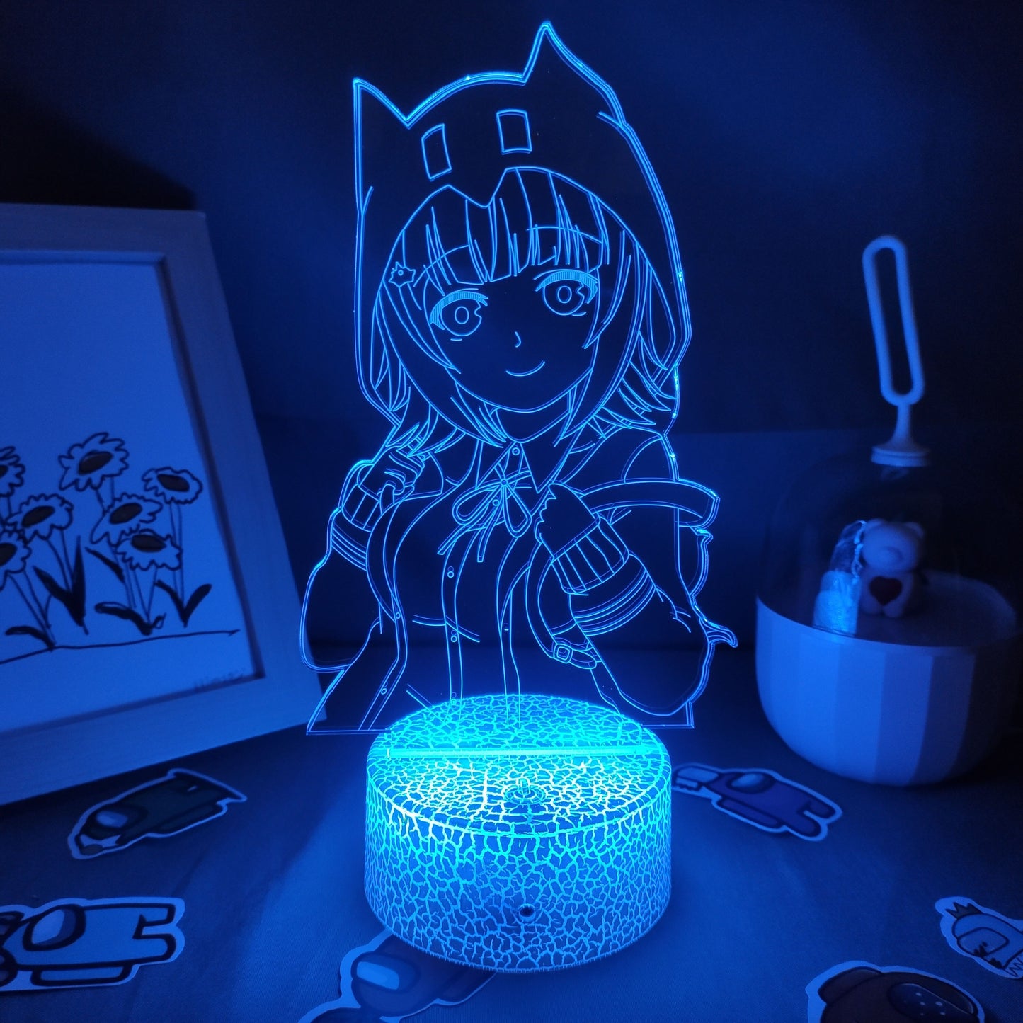 Danganronpa Led Figure Chiaki Nanami Night Lights