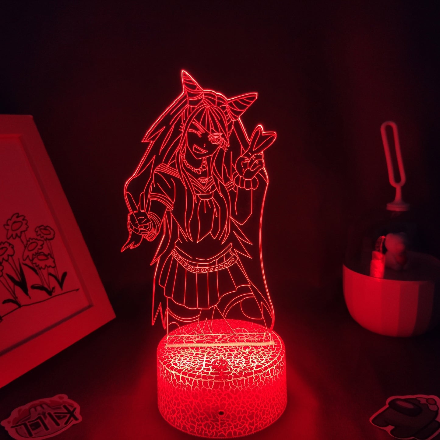 Danganronpa Figures Ibuki Mioda 3D Night Light