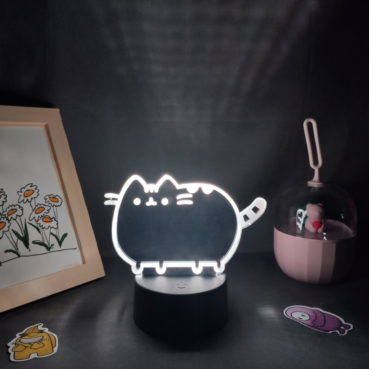 Cute Animal Cat Kitten 3D Lava Lamps