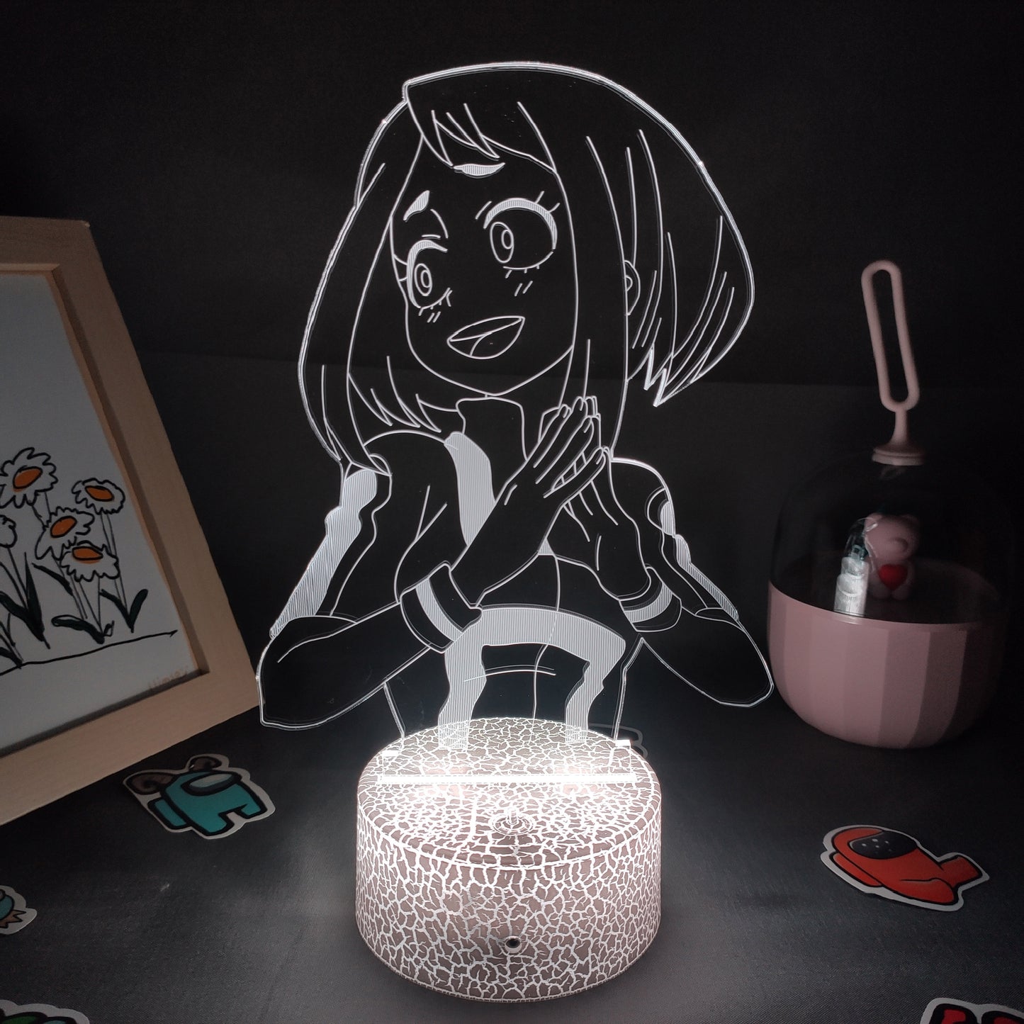 My Hero Academia Figure Ochako Uraraka Lamp