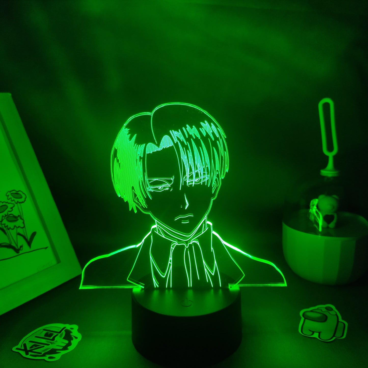 Levi Ackerman Attack on Titan Night Lights