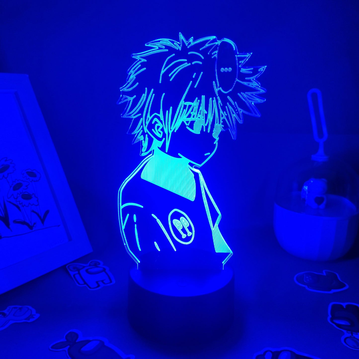 Killua Zoldyck Figure 3D Lava Lamp