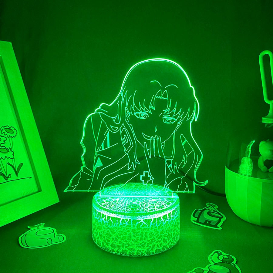 Figure Captain Misato Katsuragi 3D Night Light