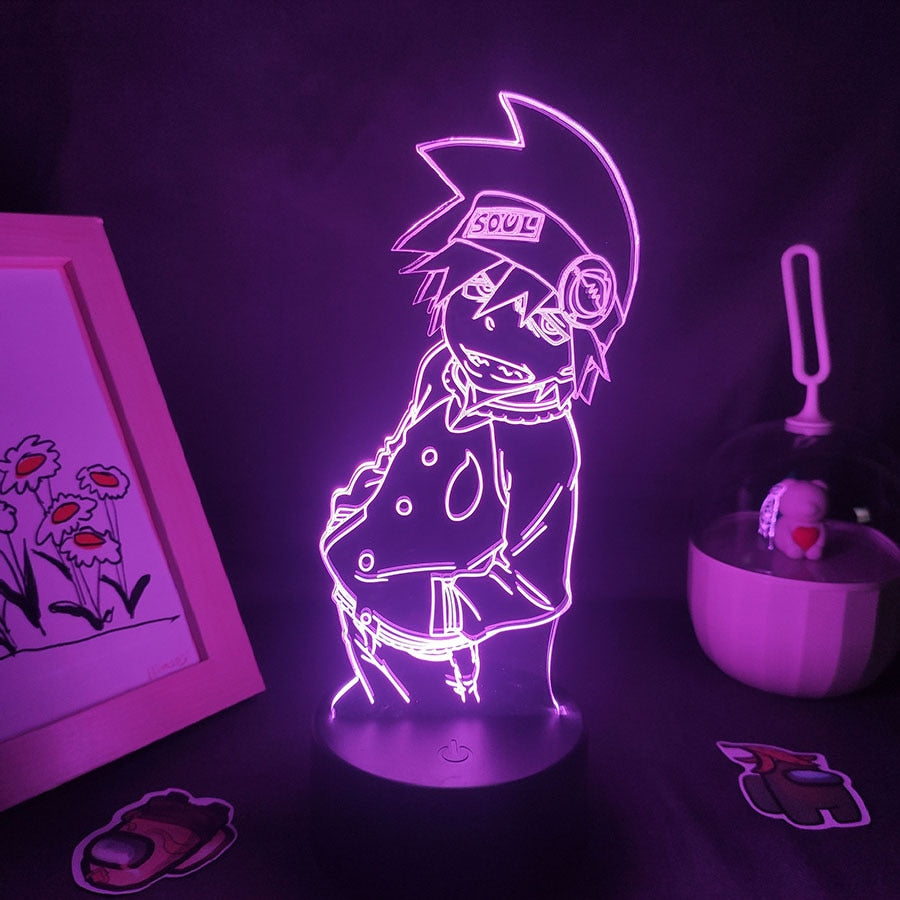 Soul Eater Figure 3D LED Lava Lamps