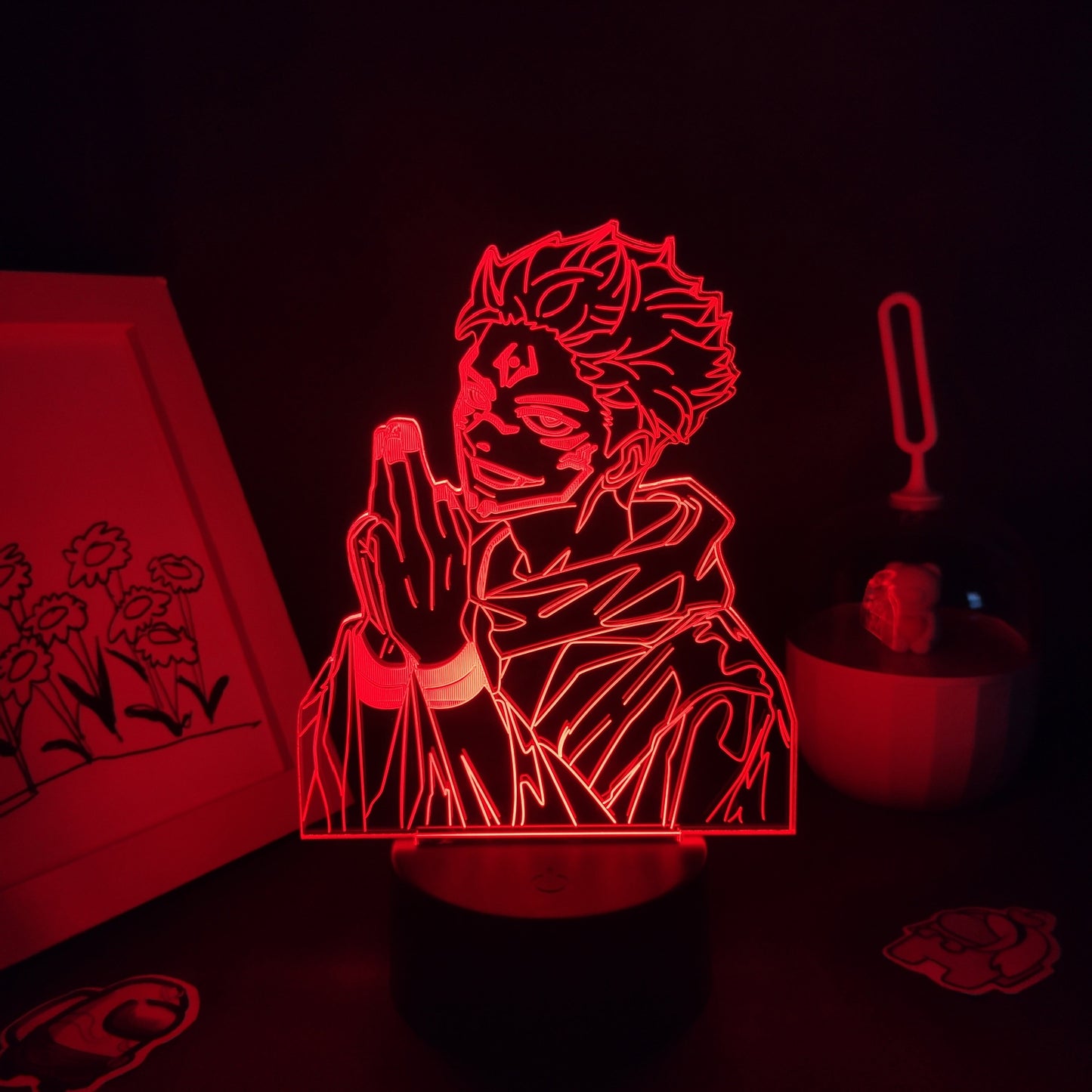 Jujutsu Kaisen Yuji Itadori Ryomen Sukuna Lamp