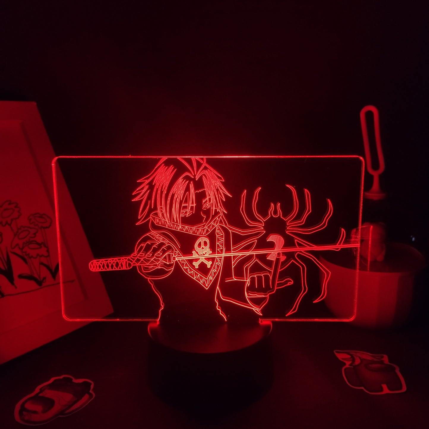 Hunter X Hunter Figure Feitan 3D Led Lamp