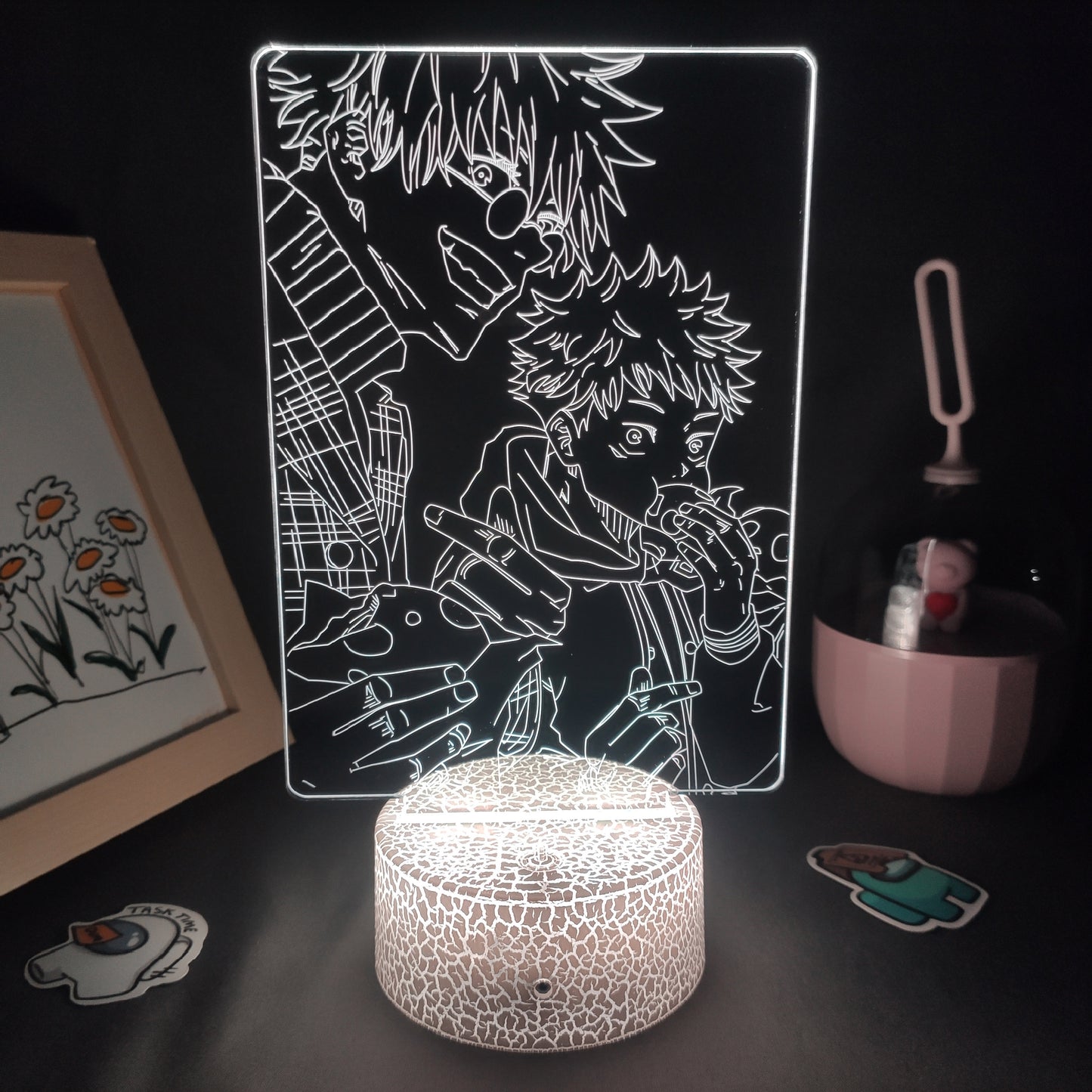 Jujutsu Kaisen Itadori Yuji Gojo Satoru 3D LED Lamps