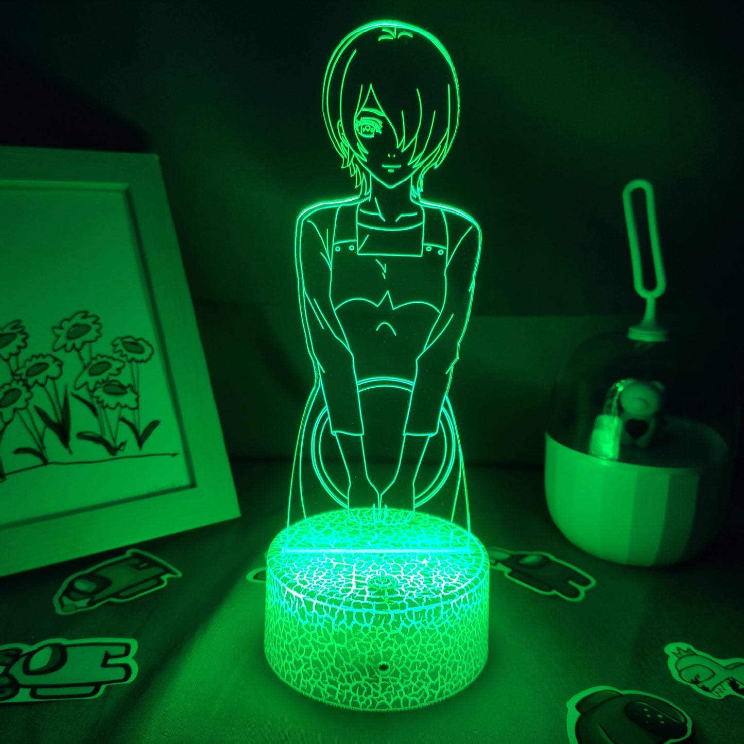 Tokyo Ghoul Touka Kirishima Figure 3D Night Lights