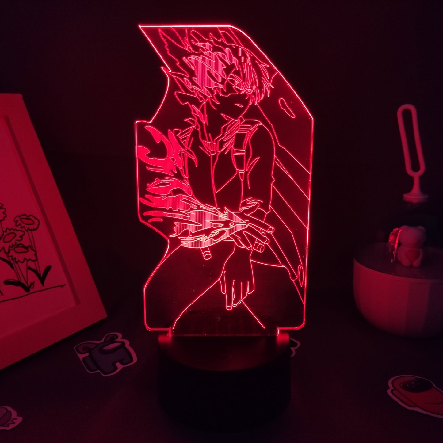 My Hero Academia Figure 3D Lava Lamp