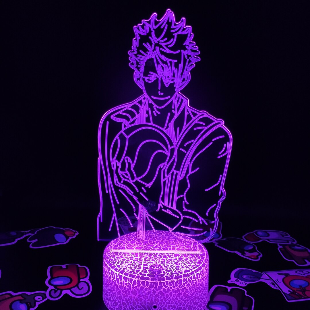 Haikyuu Kuroo Tetsurou Figure 3D Night Lights