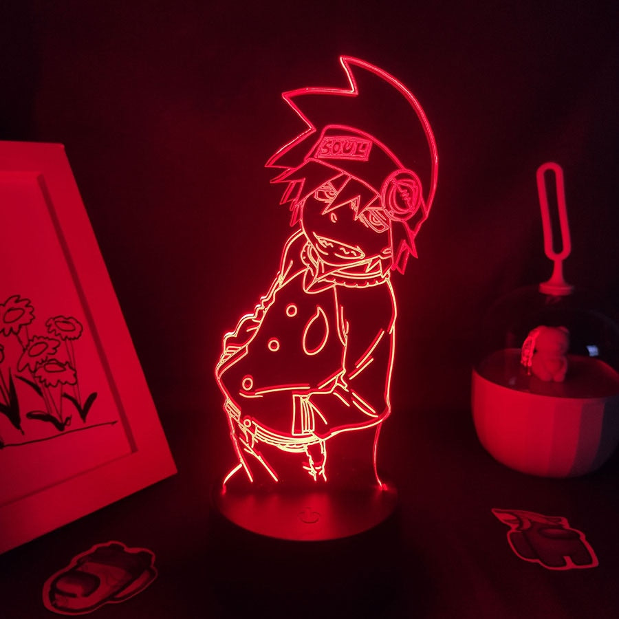 Soul Eater Figure 3D LED Lava Lamps