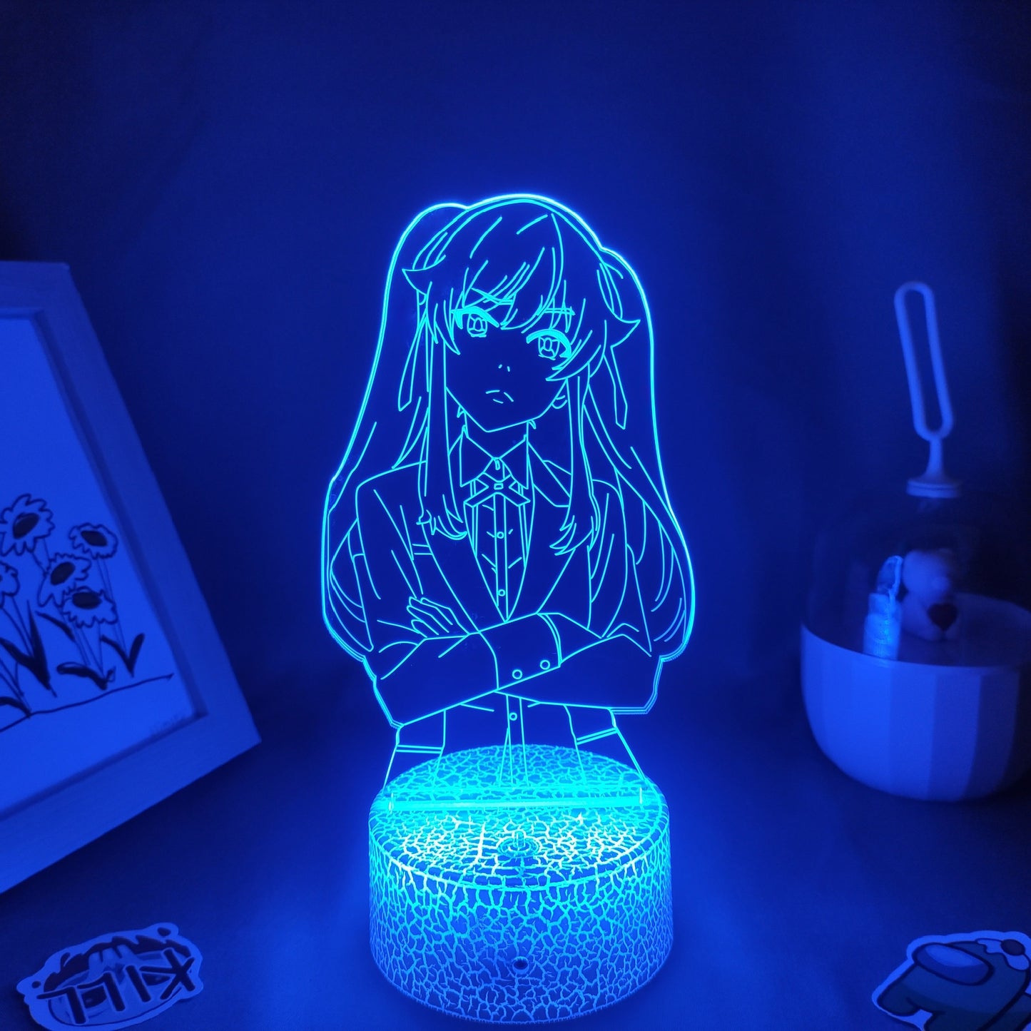 Kakegurui Figure Meari Saotome  Night Lights