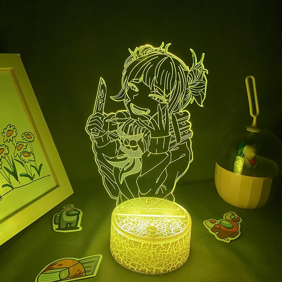 Figure Toga Himiko 3D Night Lights