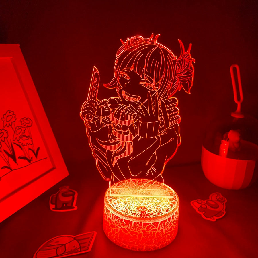 Figure Toga Himiko 3D Night Lights