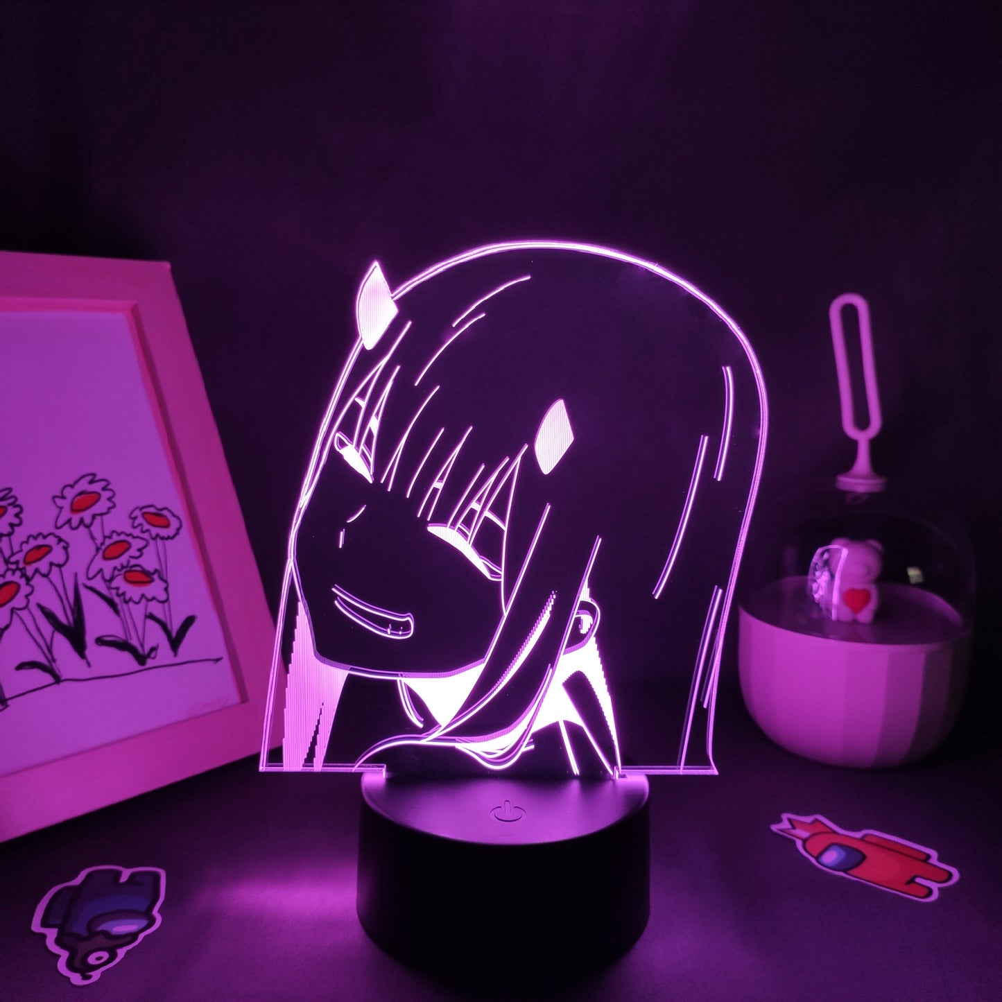 Darling In The Franxx Figure Zero Two Lamps