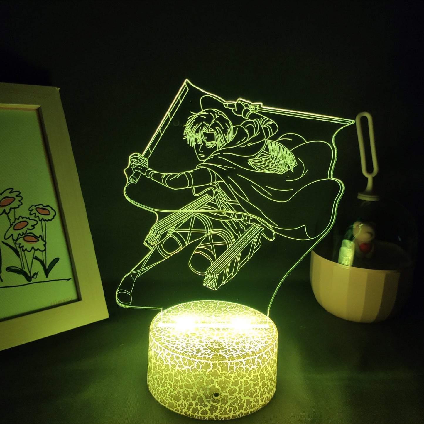 Levi Ackerman 3D Lamps