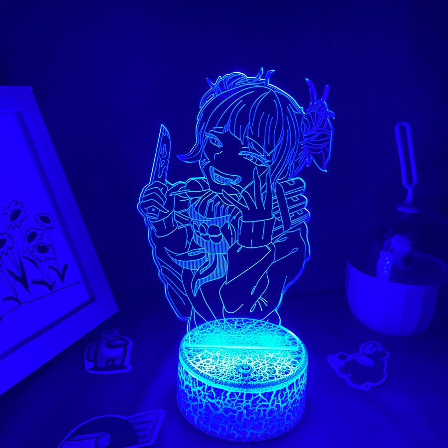 Figure Toga Himiko 3D Night Lights