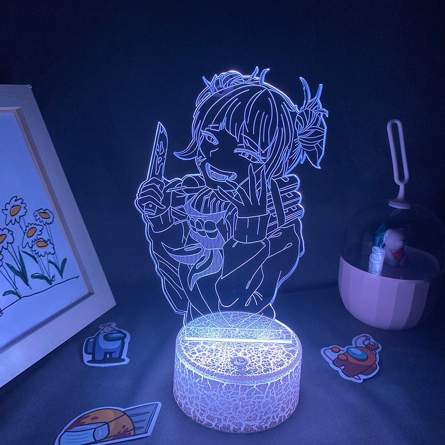 Figure Toga Himiko 3D Night Lights