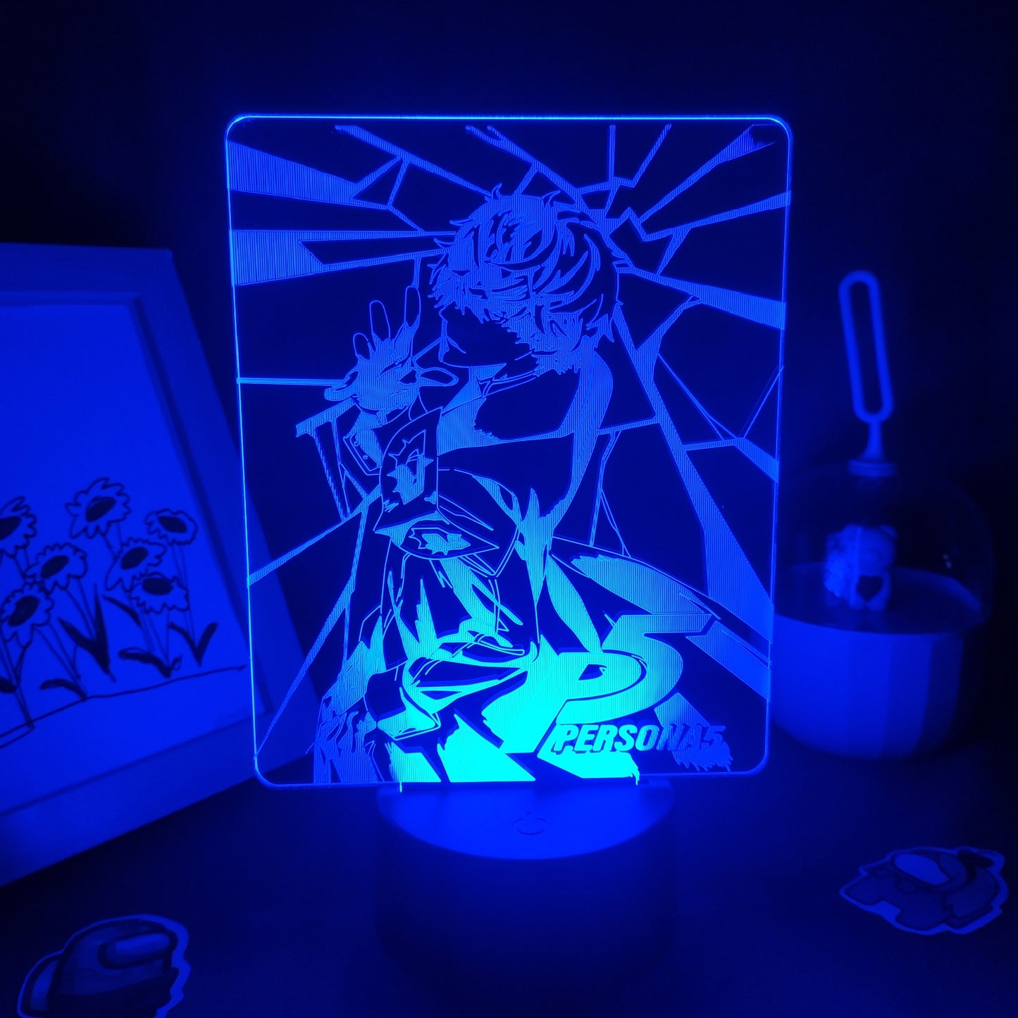 Persona 5 P5 Game Figure Ren Amamiya 3D Night Light