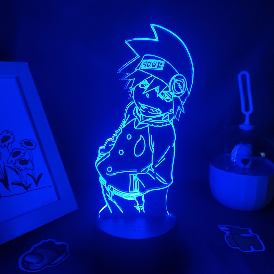 Soul Eater Figure 3D LED Lava Lamps