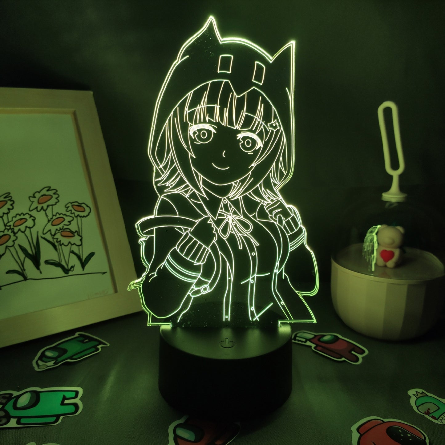 Danganronpa Led Figure Chiaki Nanami Night Lights