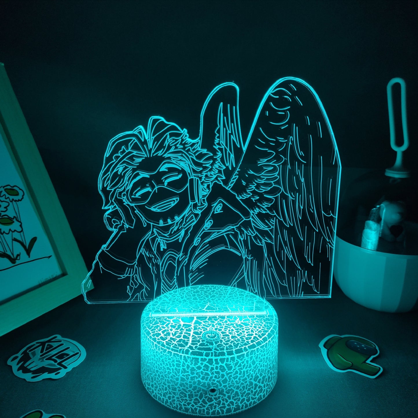 Hawks My Hero Academia 3D Lamp